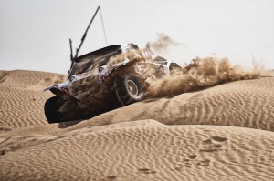 SIlk Way Rally 2013 - Competitor races during the 4th stage of Silk Way Rally from Astrakhan to Elista, Russia on July 10th, 2013 // Denis Klero/Red Bull Content Pool // P-20130716-00075 // Usage for editorial use only // Please go to www.redbullcontentpool.com for further information. //