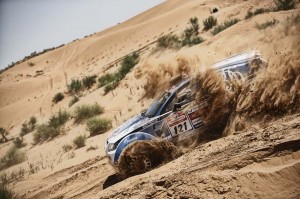 SIlk Way Rally 2013 - Competitors race during the 4th stage of Silk Way Rally from Astrakhan to Elista, Russia on July 10th, 2013 // Denis Klero/Red Bull Content Pool // P-20130716-00087 // Usage for editorial use only // Please go to www.redbullcontentpool.com for further information. //