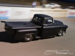 Black Chevy drag truck